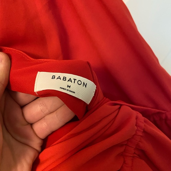 Babaton | tie-waist summer dress - Picture 2 of 4